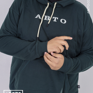 HOODIE HOMBRE  KIM VERDE BOTELLA