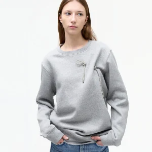 Sudadera lazo Gris