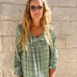 Vestido verde Charme