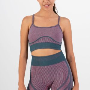 Top deportivo Sangria seamless  mujer