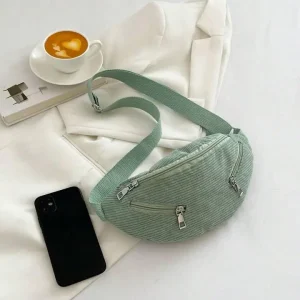 Bandolera verde menta