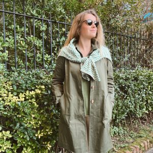 Gabardina verde Terracota