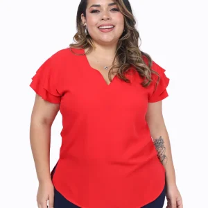 Blusa para gorditas: Lirio