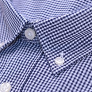 Camisa cuadro vichy pequeño marino