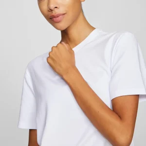 Camiseta básica blanca manga corta VILA