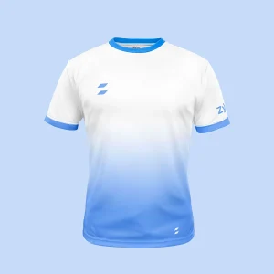 Camiseta chico degradado azul