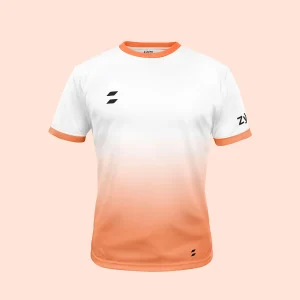 Camiseta chico degradado naranja