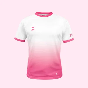 Camiseta chico degradado rosa
