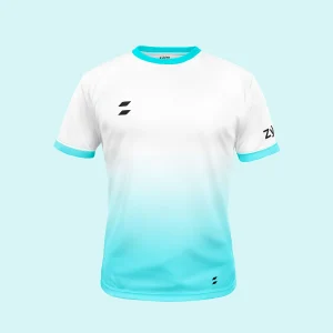 Camiseta chico degradado turquesa