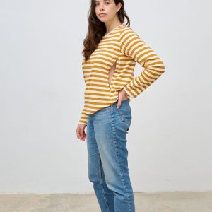 Camiseta de lactancia MANGA LARGA algodón orgánico