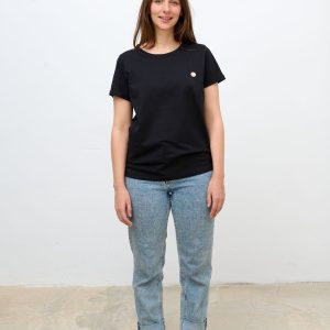 Camiseta de lactancia NEGRA