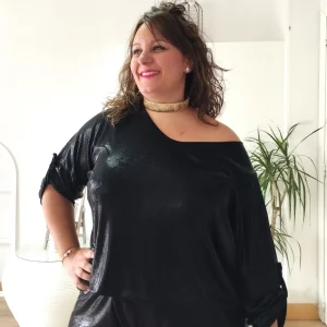 Blusón/Vestido brillo