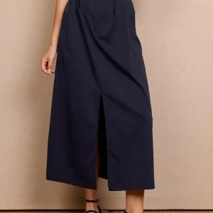 Falda tipo chino con bolsillo laterales