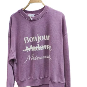 Sudadera Bonjour