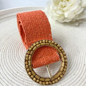 Cinturón deco madera