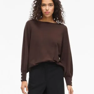 Jersey de punto cuello barco VILA