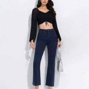 Pantalón Vaquero Elástico marino