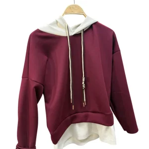 Sudadera con faldón