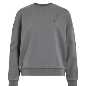 Sudadera sin felpa color gris VILA