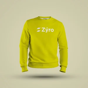 Sudadera amarilla unisex