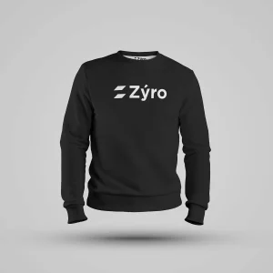 Sudadera negra unisex