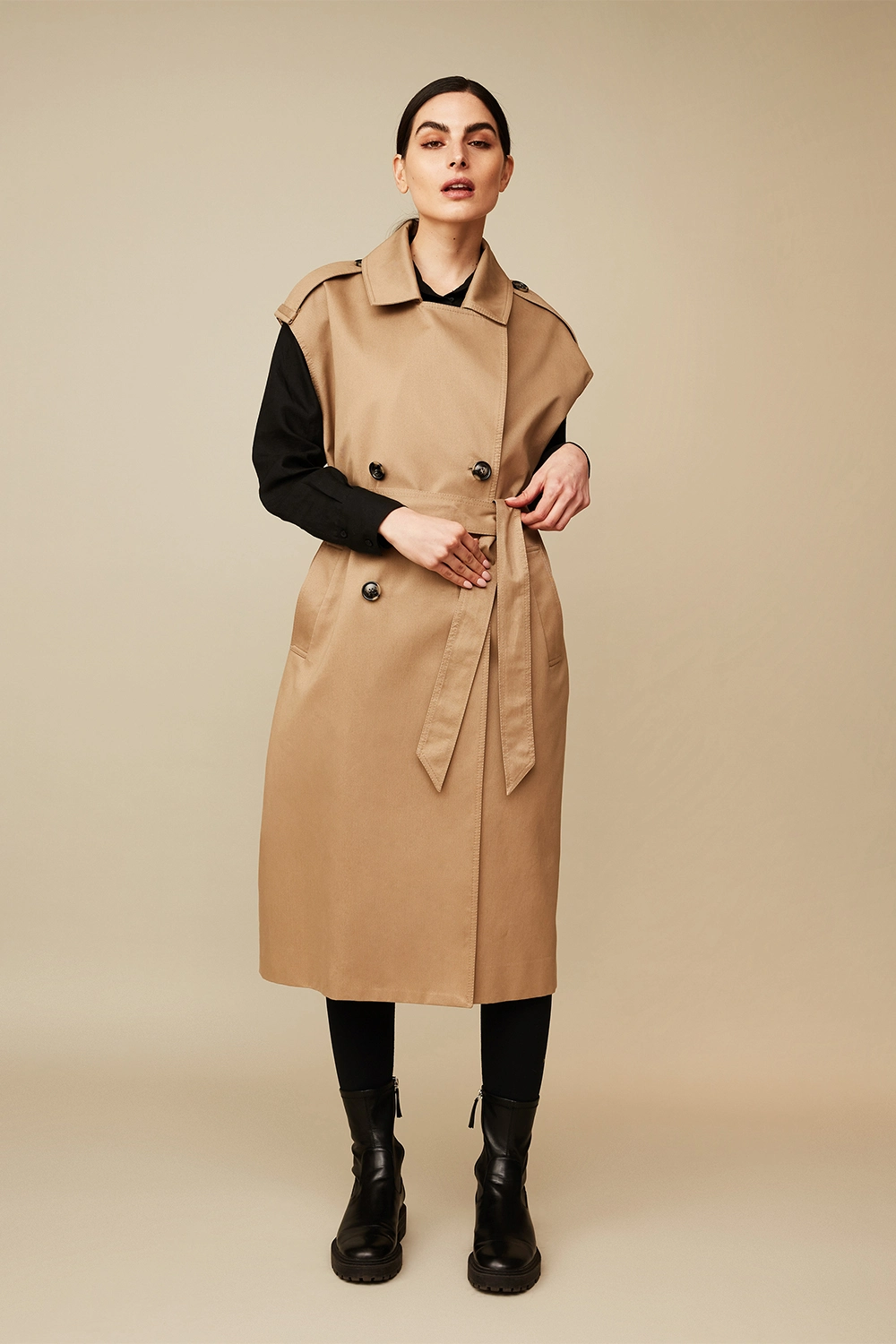 Trench sin mangas - Imagen 7