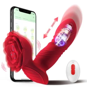 Vibrador Anal de Penetración Automática | 7 Modos, App de Control para Parejas