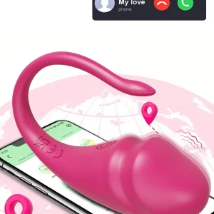 Vibrador Rosa Recargable | Uso en Pareja a Distancia. Doble Estimulación
